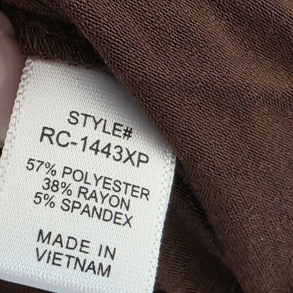 Zenana Dori Brown Open Cardigan 3X NWOT Soft Stretch Pockets Cozy Layer - Picture 7 of 8